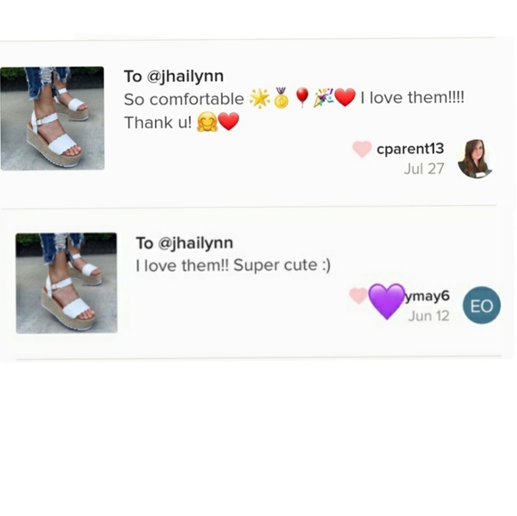 White Scalloped espadrille sandal - Picture 4 of 9